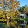 log cabin, west virginia, pond-1310853.jpg